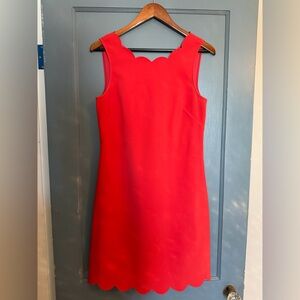 J. Crew Scalloped Mini Dress
